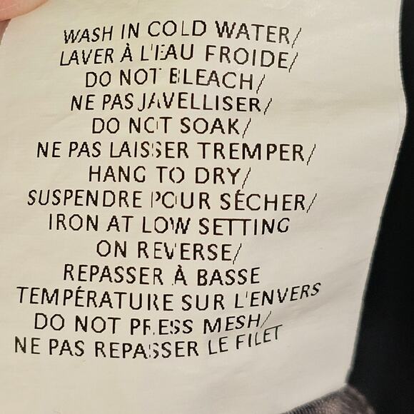 Tricotto Dress Womens L Boho Festival Romantic Tie-Dye Ruffle Embroidery Black - Picture 8 of 9